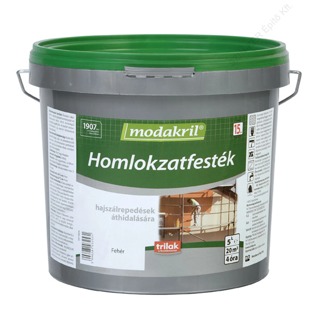 A homlokzat festék minősége mérvadó